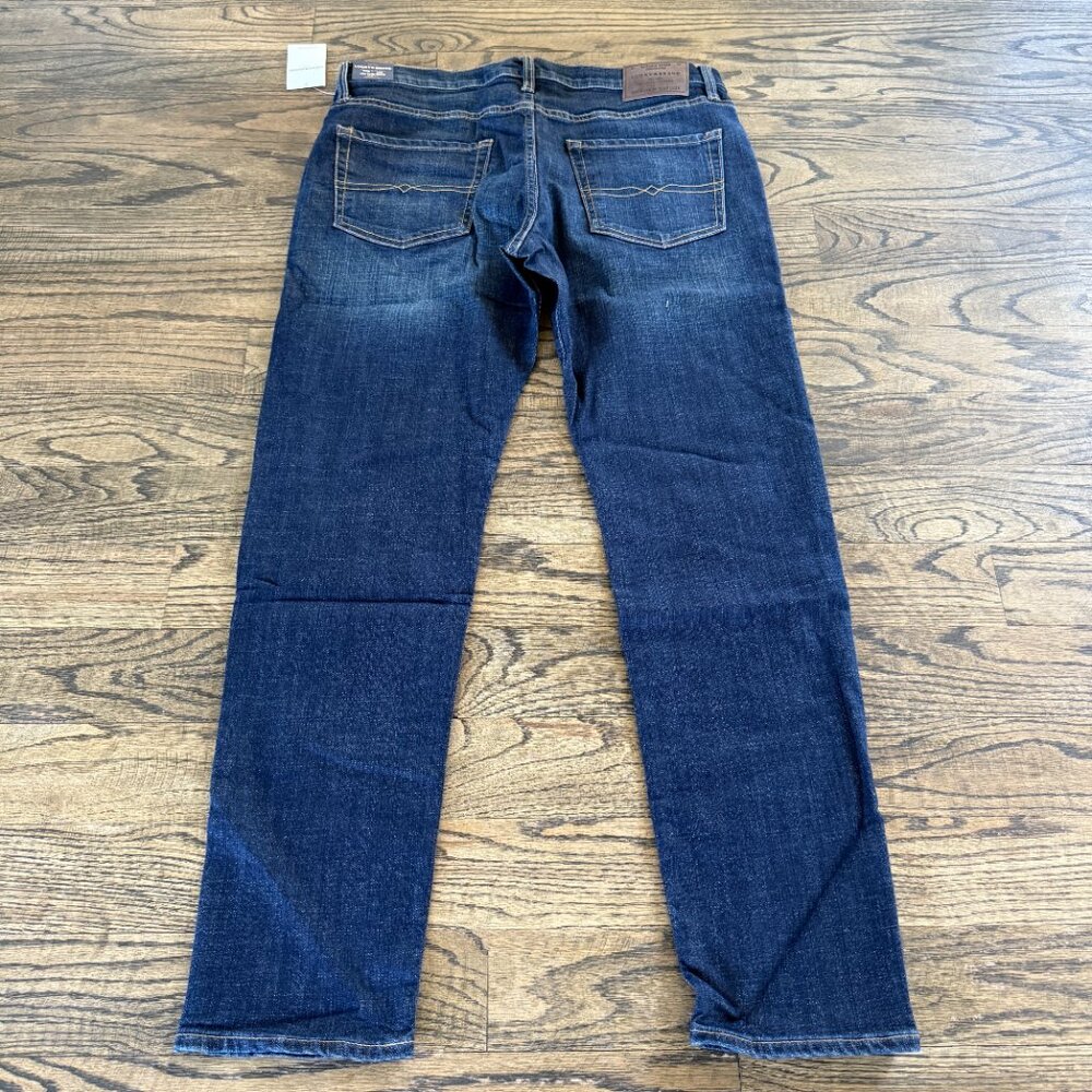 Lucky Brand 105 Slim Taper Jeans Men’s 31x30 Shoreline Blue Denim Stretch NWT